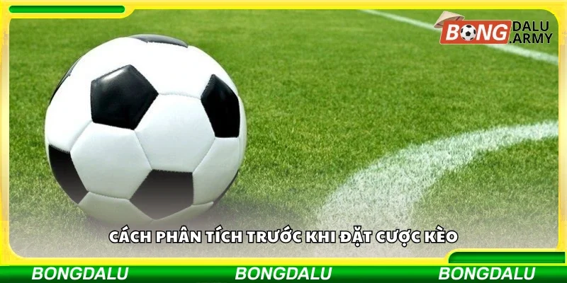 Hướng dẫn phân tích trước khi đặt cược kèo