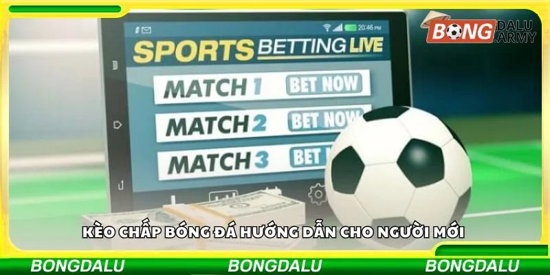 Kèo chấp bóng đá hướng dẫn cho người mới 