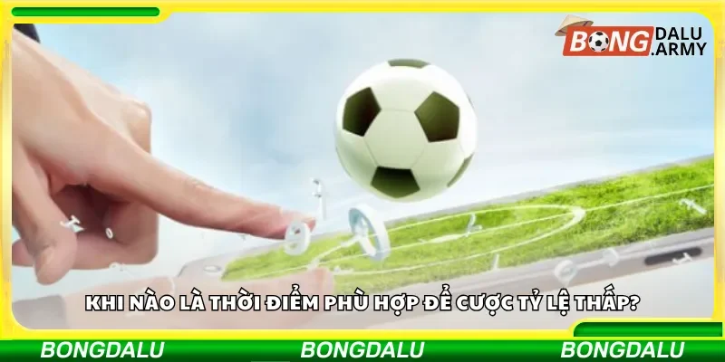 Khi nào là thời điểm phù hợp để cược tỷ lệ thấp?