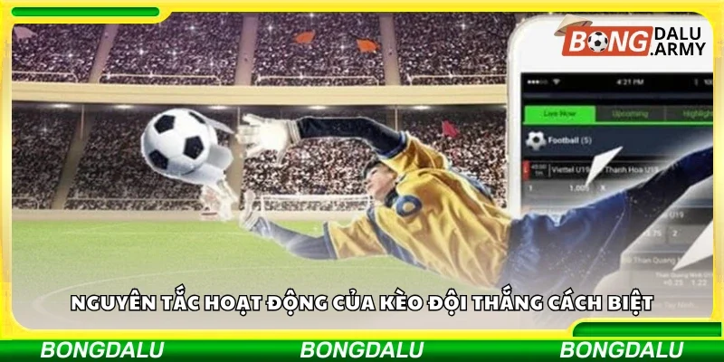 Nguyên tắc hoạt động của kèo đội thắng cách biệt